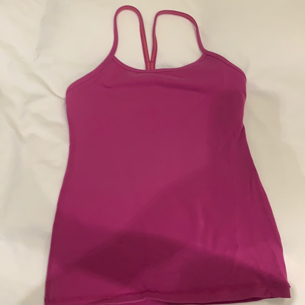 Lululemon Power Y Magenta pink tank - 4